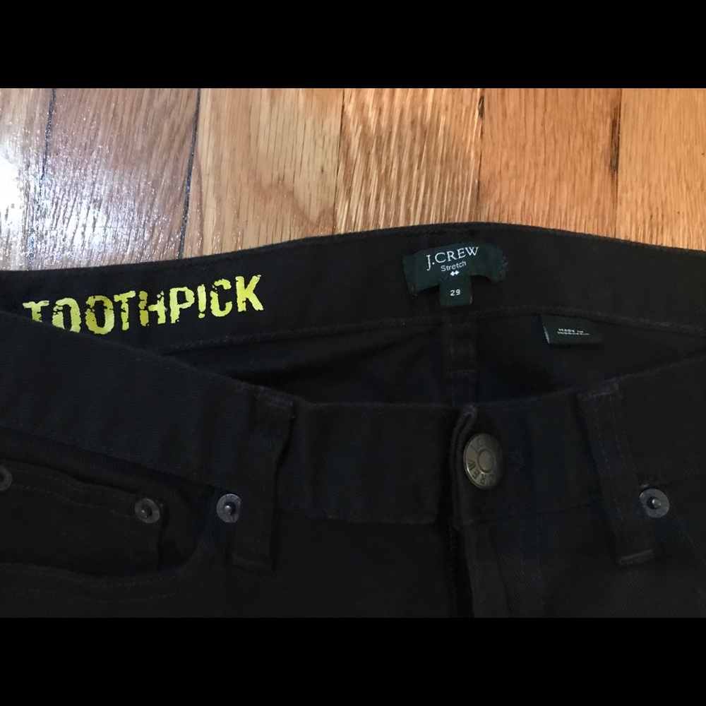 JCrew Toothpick Stretchy Jeans - Picture 3 of 4